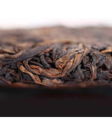 cn herb Yunnan 2004 Menghai Cooked Tea Cake 357g of Aged Pu 'er Tea. - Buy Online on GoSupps.com
