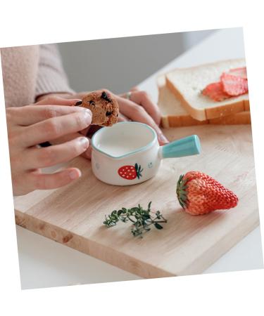 Milisten 2pcs Condiment Bowls Coffe Creamer Coffee Creamer Pourer Appetizer Storage Butter Warmer Saucepan Sauce Plate Gravy Jug Sweet Sour Sauce Food Dispensers Dishes Mini Heater Ceramics 9.5 6cmx2pcs Sky-bluex2pcs - Buy Online on GoSupps.com