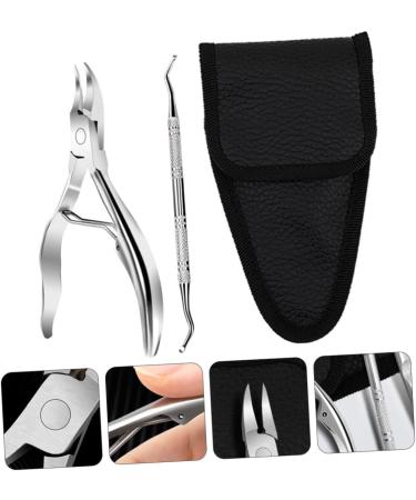 Gogogmee 1 Set Manicure 2-piece Set Finger Pliers Nail Pliers Trimmer Nail Trimmer Nail Pliers for Home Toenail Home Nail Pliers Manicure Tool Toenail Clipper Nail Clippers - Buy Online on GoSupps.com