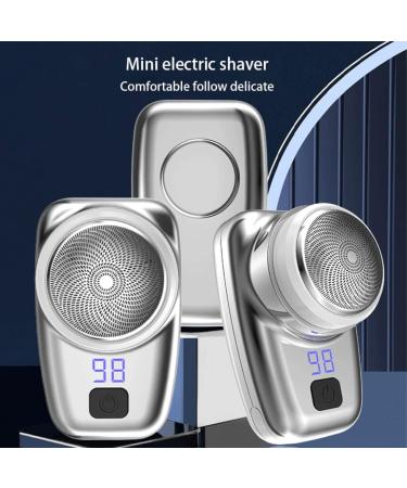 Mini Portable Electric Rotary Shaver | Waterproof USB Rechargeable Face Razor for Men - Buy Online on GoSupps.com