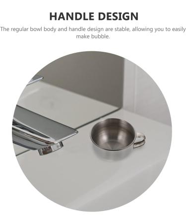Beaupretty 4PCS Stainless Steel Men s Shaving Kit - Practical Cream Mug & Brush Care Container - Durable 10x8.5cm - Buy Online on GoSupps.com