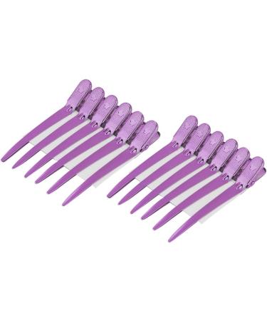 Hair Styling Clips Salon Hair Clips 12pcs/Box Hair Styling Clips Hairdressing Salon Sectioning Hairpins for Salon Styling 6 Colors(Rose Red) - Buy Online on GoSupps.com