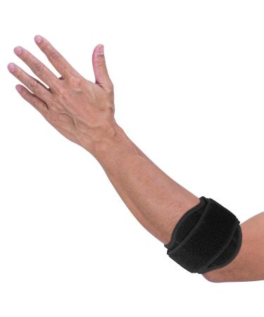 Tennis Elbow Brace For Men & Women | Golfers Elbow Tendonitis Arm Band | Forearm Pain Relief Compression Strap | Ulnar Nerve Support | Lateral Epicondylitis Sleeve Arm Brace & Wrap | Fits Most