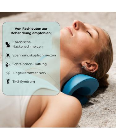 Snoozly Neck Relief Coach | Premium Chiropractic Neck Support Pillow for Cervical Spine Comfort & Travel - Buy Online on GoSupps.com