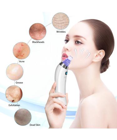 Comezy Blackhead Remover Pore Vacuum with 4 Probes | Electric Suction Extractor Kit | 5 Adjustable Suction Levels | USB Rechargeable | Facial Skin Cleaner for Men & Women - Buy Online on GoSupps.com