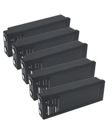 (5pcs) 2000mAh RSC7220 13445 NiMH Replacement Battery for Scanreco 16131 590 592 960 BS590 Cifa EA2512 Effer Fasse Fassi FBS590