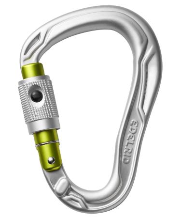 EDELRID Unisex Adult HMS Bullet Permalock Carabiner One Size Silver
