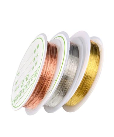 DOITOOL 3pcs Manicure Supplies Jewelry Beauty Organizer Brains Copper Beading Wire Accessories Various Eyelashes Dolls Decoration Decal Tips Book Flexible Beading Wire Spoon Crafts Nail - Buy Online on GoSupps.com