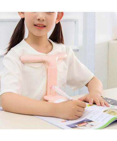Buy Sitting Posture Corrector for Kids - Height Adjustable & Vision Protector - Pink | Improve Posture for Students - Buy Online on GoSupps.com