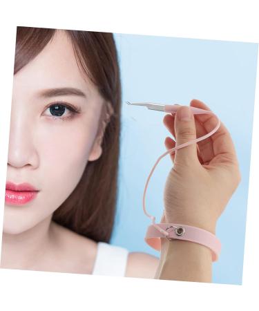 minkissy Ring Silicone Bracelet lash Wristband lash tweezer Bracelet lash Extension Supplies tweezer Ring lash Tools Eye lash Separator Tool Silica Gel Eyelash - Buy Online on GoSupps.com
