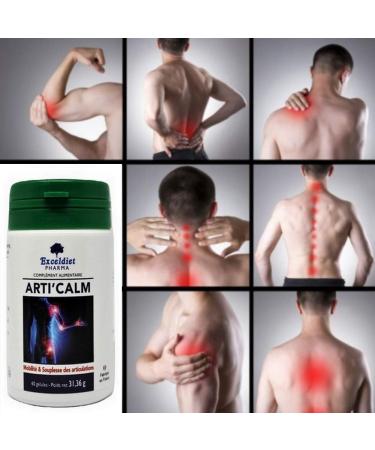 Glucosamine Sulfate - Marine Collagen - Muscle Joint Pain - Chondroitin - Cartilage Protection - Articalm 120 - Buy Online on GoSupps.com