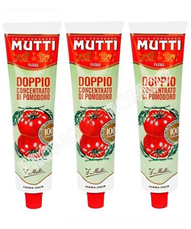 Mutti - Double tomato concentrate 130 g x 3 units - Promoo Pack