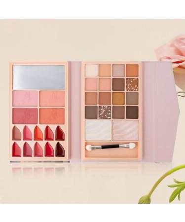 Ruhnjyg Cream contour and highlighting palette eye makeup palette | Long-lasting makeup palettes waterproof eyeshadow palette multifunctional makeup kit - Buy Online on GoSupps.com
