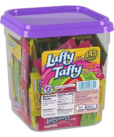Laffy Taffy Wonka Laffy Taffy Fruit Flavoured Chew Boxes 145 Assorted Colours
