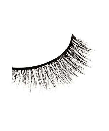 Kiss Lash Couture Faux Mink Collection - Ultra Brick Tapered Synthetic Fake Lashes & Glue | 1 Pair of Dramatic Eyelashes - Buy Online on GoSupps.com