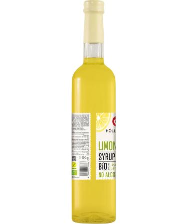 H llinger Sirop de Limoncello Bio Sans Alcool Pack de 3 Bouteilles en Verre de 500ml Ratio de Dilution 1:9 Pour Cocktails et Boissons Rafra chissantes - Buy Online on GoSupps.com