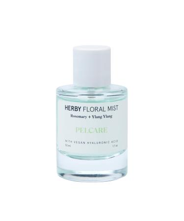 Herby Flower Mist | Rosemary and Ylang Ylang Hydrosol | Natural Care for Skin and Hair (50 ml | 1.7 oz)