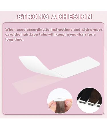Vlasy Hair Extension Tapes Tabs - 60PCS Double Sided Wig Tape for Human Hair Extensions - Buy Online on GoSupps.com