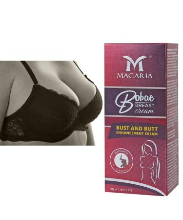 MACARIA Bobae Breast Enhancement Cream - Natural Breast Enlargement Gel Fast - Reshape and Enhancement Up Bust Firming and Lifting Breast Lift Cream for Bigger Breast