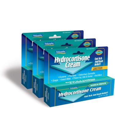 Hydrocortisone Cream 6 Pack - Fast Itch & Rash Relief - Buy Online on GoSupps.com