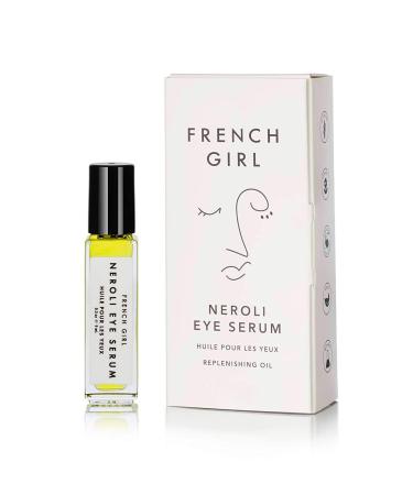 French Girl N roli Eye Serum Depuffing and Hydrating Eye Oil .3 oz/9 mL  Gentle Blend of Plant-Based Oils Eases Under-Eye Inflammation