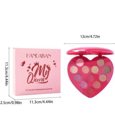 Eyeshadow Palette - Matte Eyeshadow Pallet - Long Lasting and Highly Pigmented Make Up Eye Shadows for Women Girls Holiday 02 - Buy Online on GoSupps.com