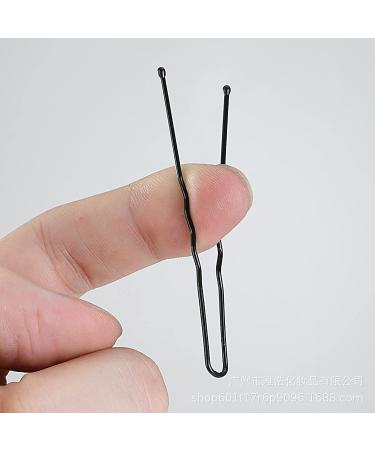 U Shaped Hair Pins 100pcs - 2.4 Bobby Pins for Adults & Kids | Hair Clips for Updo Hairstyles - Black 6cm - Buy Online on GoSupps.com