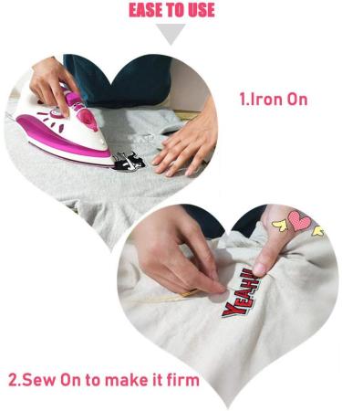 Zcketo 12 Pcs White Embroidery Lace Flower Rose Butterfly Patches - DIY Sewing Craft Appliques for Clothes, Bags, Hats & Wedding Decor - Buy Online on GoSupps.com