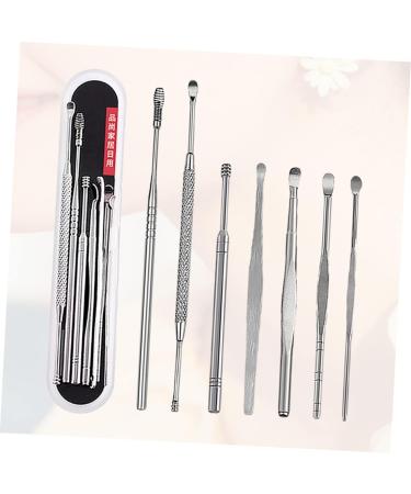 COLLBATH 7pcs Stainless Steel Ear Cleaning Tool Set - Ear Wax Removal & Spring Tools - Buy Online on GoSupps.com