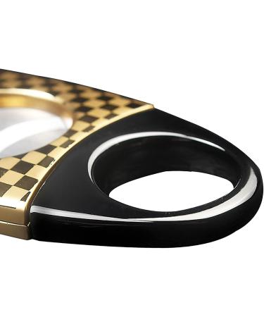 PENNY73 Stainless Steel Metal Classic Cigar Cutter Portable Guillotine Carving Pocket Cigars Knife Scissor Cutting Accessories with Gift Box Mix - Buy Online on GoSupps.com