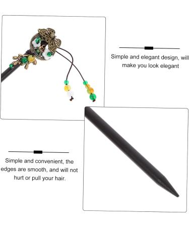 FRCOLOR Metallic Hair Clips Hanfu Hairpin Chinese Hair Sticks Hanfu Hair Sticks Retro Hair Stick Chopstick Women Hair Stick Vintage Hair Chopsticks Ancient Hair Stick Bride Red Sandalwood - Buy Online on GoSupps.com