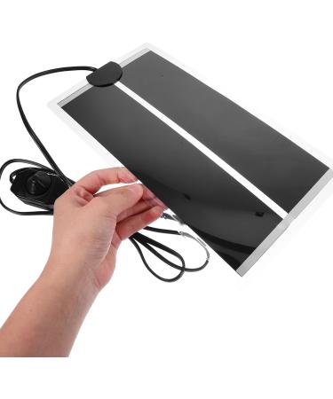 Reptile Heating Pad Adjustable Under Tank Heater Reptile Tank Warmer Mat for Turtle Lizard with US Plug 7W - Buy Online on GoSupps.com