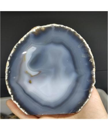 Natural Rough Raw Colorful Agate Half Surface Polishing Furnish and Home Decoration Feng Shui Crystals Stones Modern Ornament Crafts (Size : 500-600g) - Buy Online on GoSupps.com