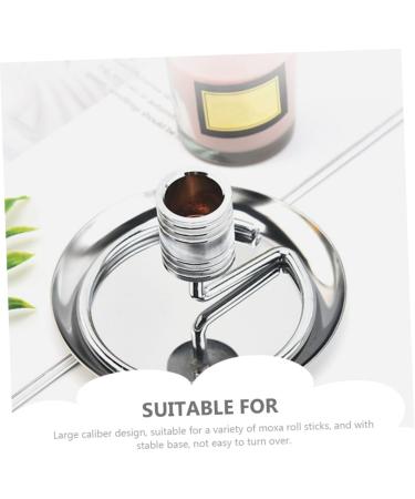 Buy Outanaya Moxa Seat Set - Stainless Steel Moxa Stick Burner & Holder for Incense | International Shipping Available - Buy Online on GoSupps.com
