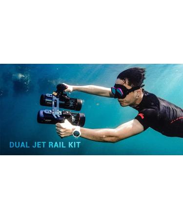LEFEET Dual Jet Rail Kit S1 - High-powered propulsion system for enhanced underwater mobility - Buy Online on GoSupps.com
