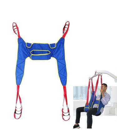 Transfer Nursing Sling Divided Leg Sling for Elderly Disabled Hoist Sling Stair Transfer Belt Lift Sling Standing Walking Sling Assisted Walking Harness