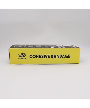 Anjocare Self-Adhesive Bandage Wrap (8 Pack) - Breathable & Cohesive First Aid Wrap for Sports Injuries Wrist Sprains & Vet Wrap for Dogs (5cm x 4.5m) - Blue - Buy Online on GoSupps.com