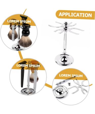 NUSITOU Bartbrush Holder | Stylish Shaving Rack for Men | Durable Razor Holder & Organizer for Clothes Racks | Premium Bathroom Accessories - Buy Online on GoSupps.com