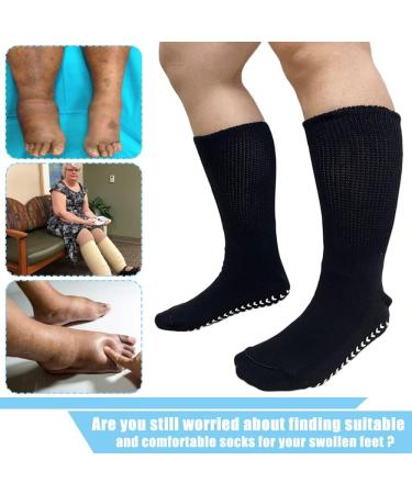 GBH-MED Oversized Bariatric Socks for Lymphedema & Diabetic Swollen Feet - 2 Pairs - Buy Online on GoSupps.com