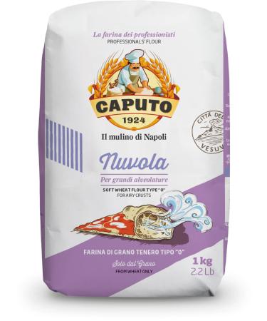 Farina Molino Caputo Nuvola Pizza Napoli pizza flour for light dough 1kg 100% natural - Buy Online on GoSupps.com