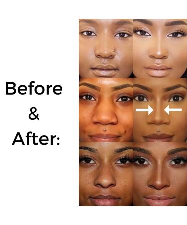 Buy Dual-Ended Nose Contour Makeup Brush - Precision Sculpting & Defining for Perfect Nose Contour | International Shipping Available - Buy Online on GoSupps.com