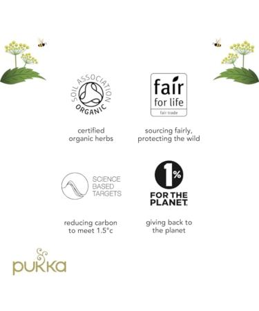 Pukka Elderberry & Echinacea Organic Herbal Tea Perfect for Wellness Support Caffeine Free 80 Total Tea Bags (20ct - Pack of 4) 80 Tea Bags - Buy Online on GoSupps.com