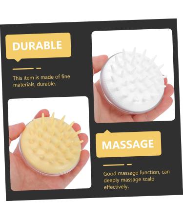 FRCOLOR 6-Pack Bad Bust Massage Silicone Shower Washers - Versatile Bath Comb & Cleaning Brush for Hair Care Travel & Car | Durable PP Material - Buy Online on GoSupps.com