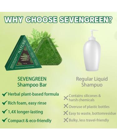 Teegxddy 1 piece Nature triangular shampoo bar plantbased solid shampoo bar gentle cleansing and nourishing care for women and men strengthens smooth hair - Buy Online on GoSupps.com