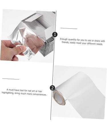 FOMIYES 3 Rolls Perm Tin Foil Professional Hair Foil Hair Perm Tool Haircoloring Foil Hair Foils Folding Tool Foil Paper Salon Hair Coloring Foil Reusable Hair Silver Foil Highlight - Buy Online on GoSupps.com