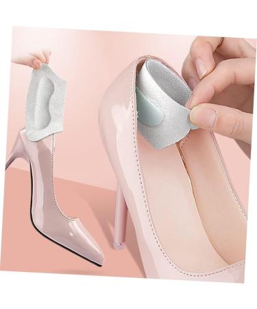 Leather Heel Sticker Cushions for Women - 2 Pairs | Comfort Inserts & Grips for Loose High Heels - Assorted Colors - 12x5.7cm - Buy Online on GoSupps.com