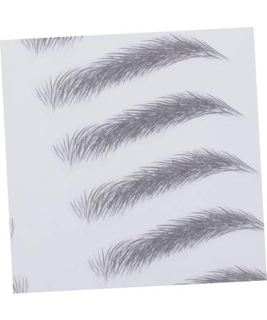 FRCOLOR 2pcs 3d Eyebrow Stickers Cosmetology Kit Brow Makeup Grooming Shaping Eyebrow Shape The Lazy Man - Buy Online on GoSupps.com