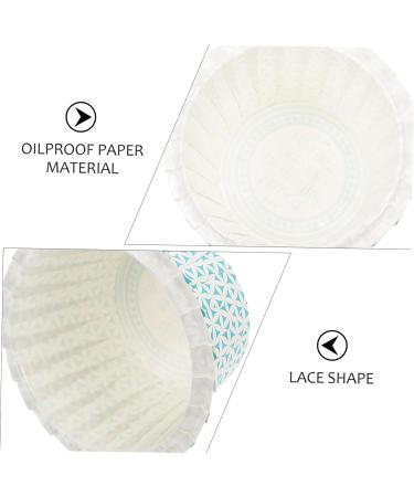 HOMSFOU 100 Pcs Cake Cups Baking Cake Cup Baking Cup Wraps Paper Dessert Liners Paper Muffin Wedding Cupcake Liners Mini Cupcake Liners Crayon Greaseproof Paper Round Container Baby 7.5X7.5X4CMx2pcs Greyx2pcs - Buy Online on GoSupps.com