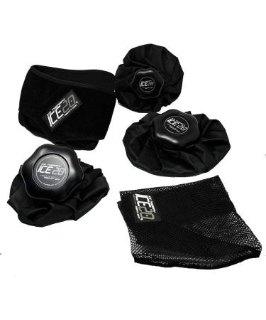 ICE20 Double Shoulder Real Ice Therapy Compression Wrap comfortable Bag Softball - Buy Online on GoSupps.com