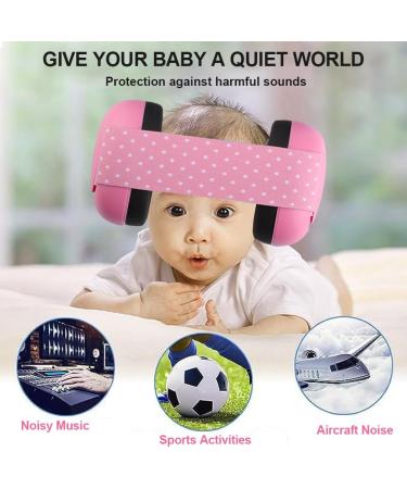 Zoompil Baby Capsule Listener - Premium Ear Protection Headphones for Newborns & Toddlers | Foldable Hearing Protection in Pink - Buy Online on GoSupps.com